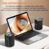 2-in-1 Waterproof Bluetooth Speaker with 20W Sound