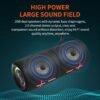 2-in-1 Waterproof Bluetooth Speaker with 20W Sound