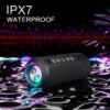 Ortizan IPX7 Waterproof Bluetooth Speaker with 30H Playtime
