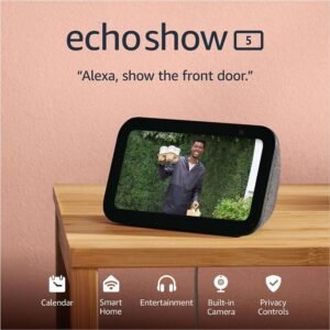 Amazon Echo Show 5 Smart Display, Charcoal