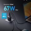 Anker 67W GaN 3-Port USB C Charger