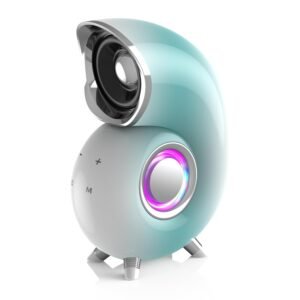 Stylish Conch Shape Bluetooth Speaker with Touchscreen