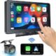 7″ Portable Wireless Car Stereo with CarPlay and Android Auto