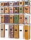 Vtopmart 24-Piece Airtight Food Storage Containers with Lids and Labels
