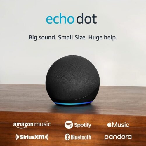 Amazon Echo Dot, Alexa Speaker – Charcoal