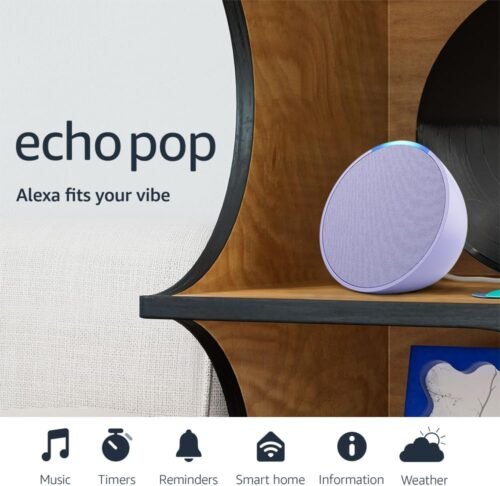 Amazon Echo Pop – Smallest Alexa Speaker