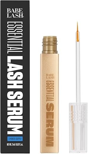 Babe Lash Essential Eyelash Growth Serum for Longer, Fuller Lashes