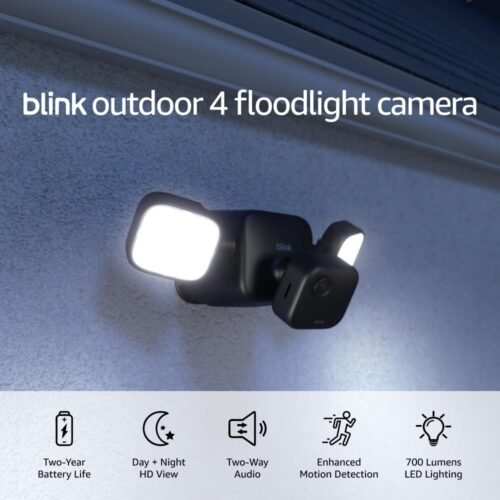 Blink Outdoor 4 Floodlight Camera – Wire-free