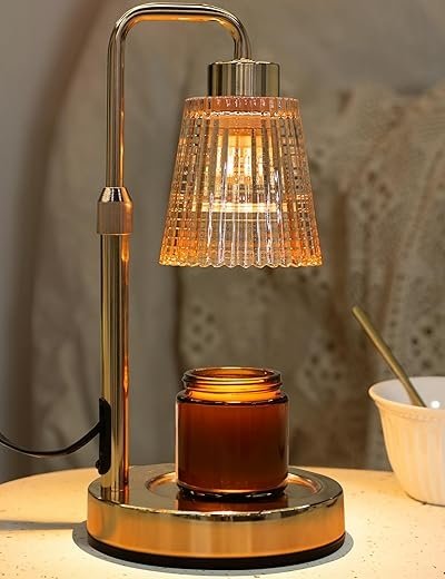 GODONLIF Candle Warmer Lamp with Timer and Dimmable Light for Jar Candles