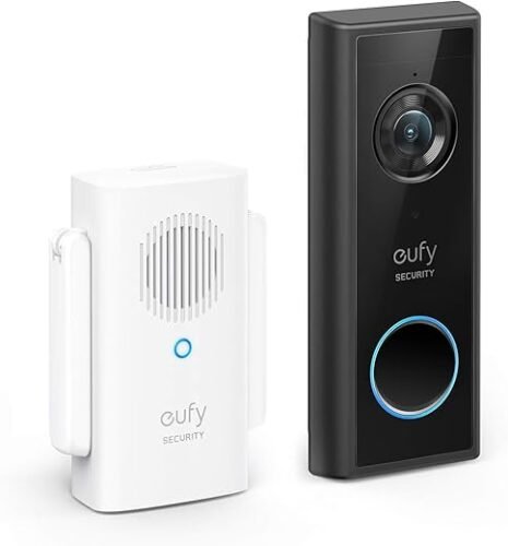 Eufy 1080p Battery-Powered Video Doorbell with Motion Detection and Smart Alerts