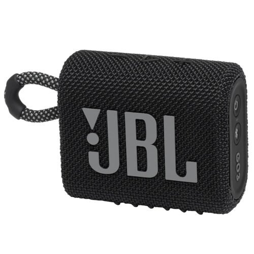 JBL Go 3 – Portable Bluetooth Speaker (Black)