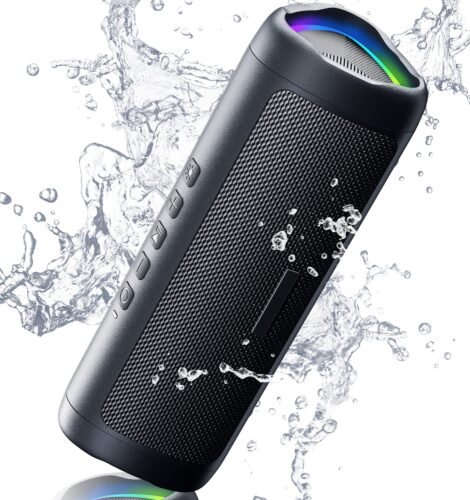 Portable Waterproof Bluetooth Speaker with HD Sound