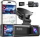 REDTIGER 4K Dual Dash Cam with Wi-Fi