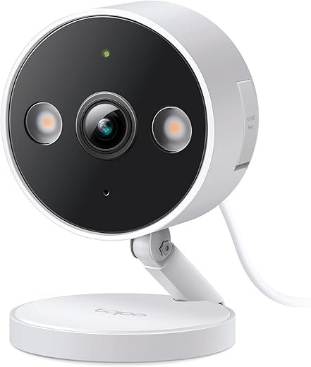 Tapo TP-Link C120 2K QHD Indoor/Outdoor Security Camera with AI Detection